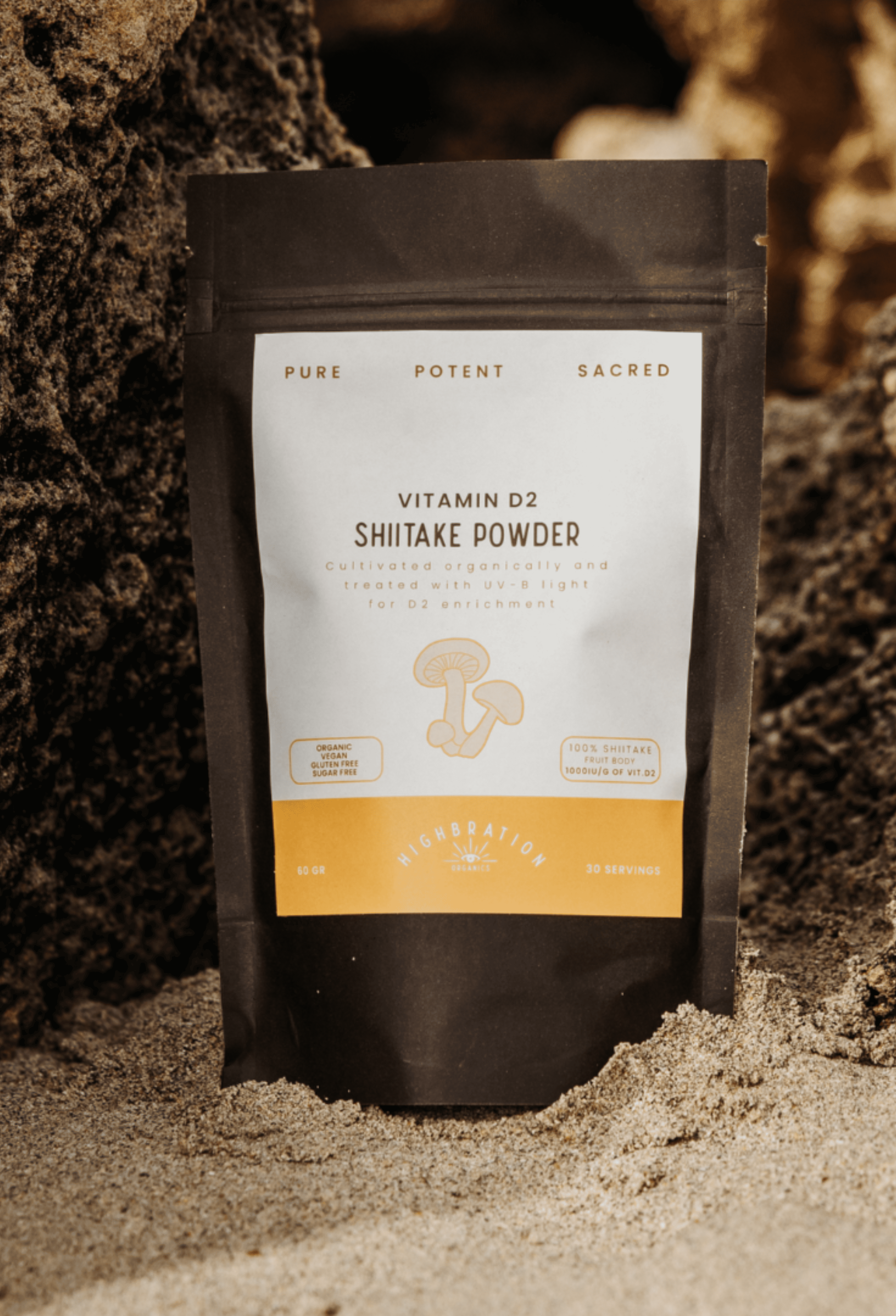 VITAMIN D2 SHIITAKE POWDER